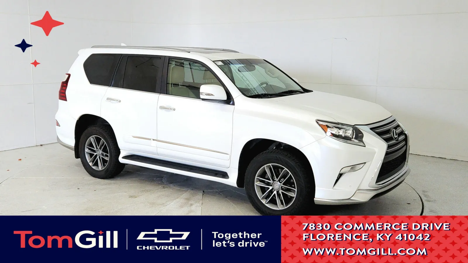 White 2018 Lexus GX 460 for sale in Florence, KY