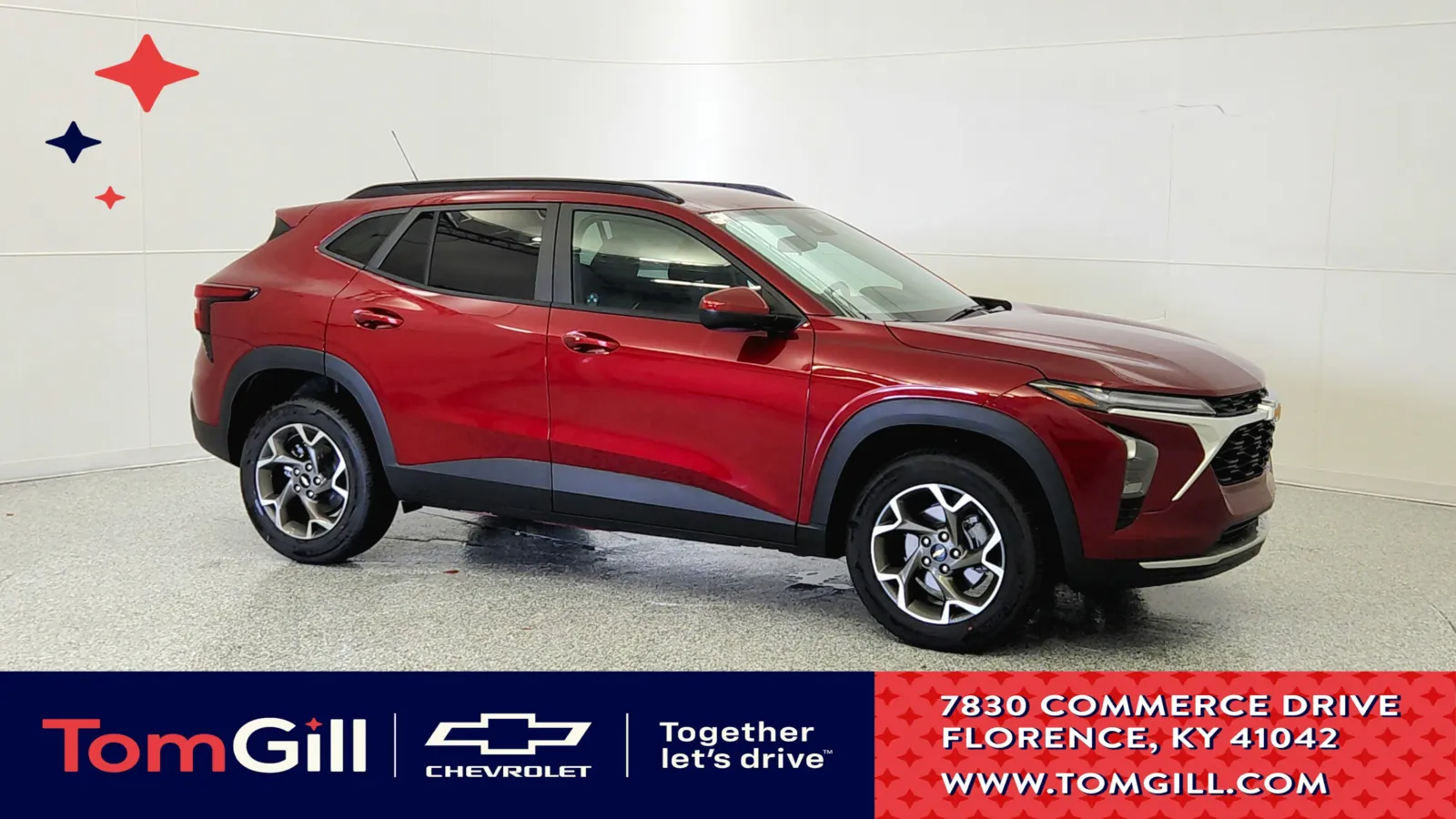 Red 2025 Chevrolet Trax LT for sale in Florence, KY