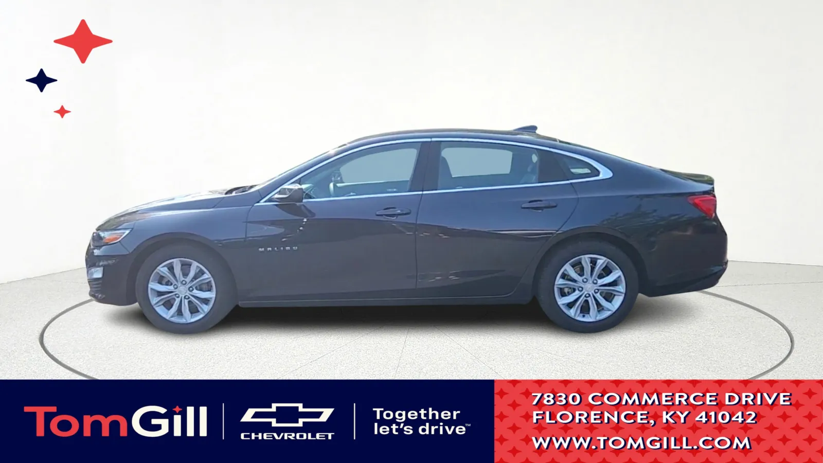 Gray 2023 Chevrolet Malibu LT for sale in Florence, KY