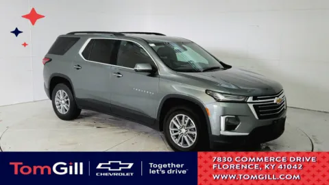 Silver 2023 Chevrolet Traverse LT Leather for sale in Florence, KY