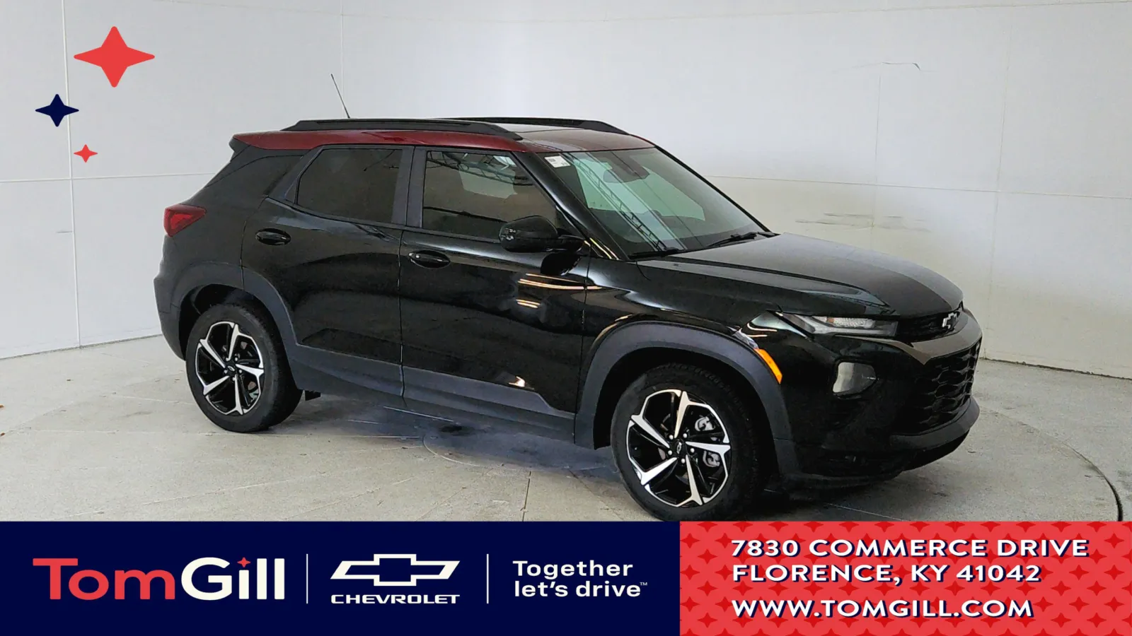 Black 2023 Chevrolet Trailblazer RS for sale in Florence, KY