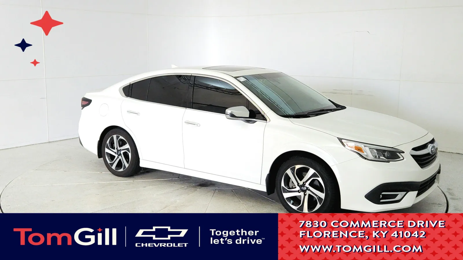 White 2022 Subaru Legacy Touring XT for sale in Florence, KY