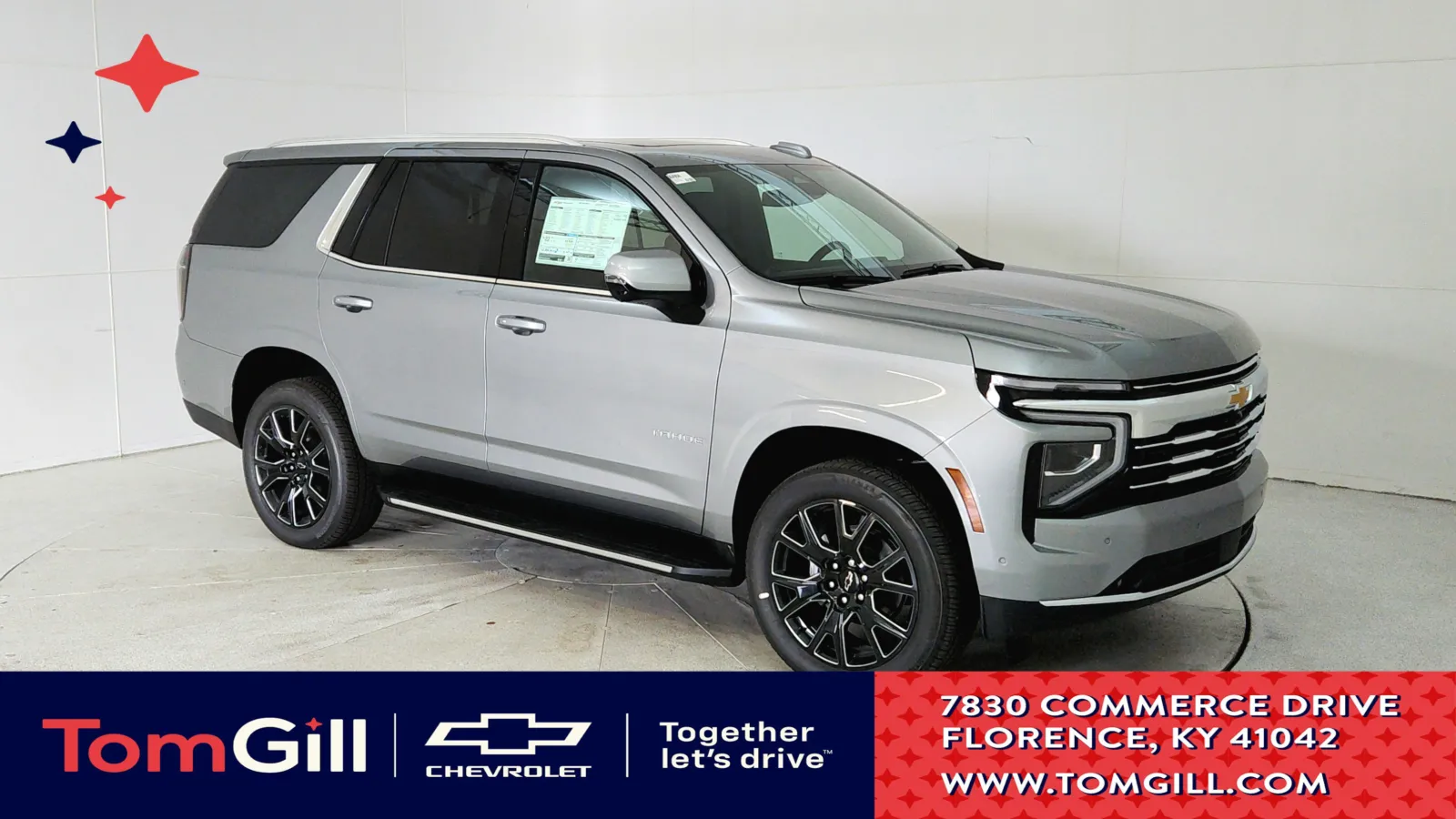 Gray 2025 Chevrolet Tahoe LT for sale in Florence, KY