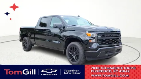 Black 2025 Chevrolet Silverado 1500 Custom for sale in Florence, KY