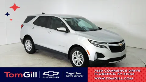 Silver 2022 Chevrolet Equinox LT for sale in Florence, KY