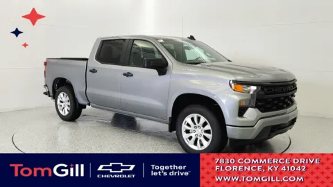 Gray 2025 Chevrolet Silverado 1500 Custom for sale in Florence, KY