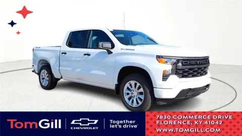 White 2025 Chevrolet Silverado 1500 Custom for sale in Florence, KY