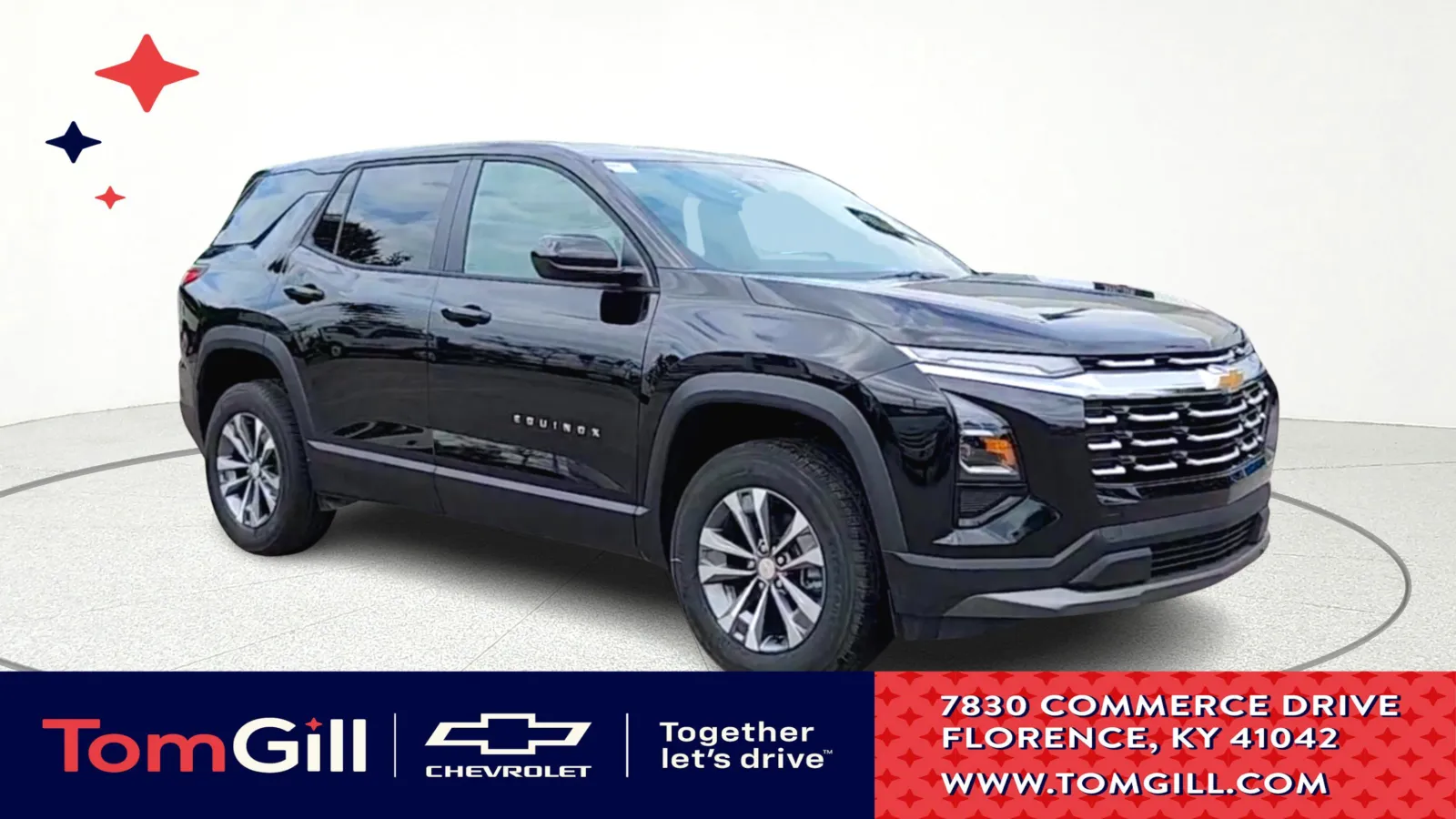 Black 2026 Chevrolet Equinox FWD LT for sale in Florence, KY