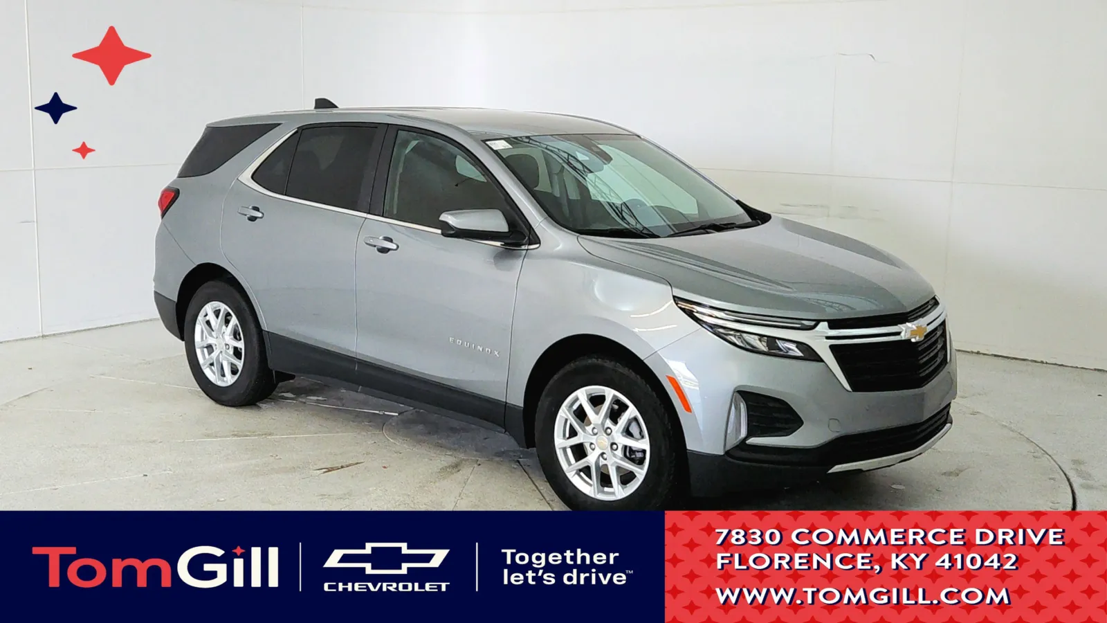 Gray 2023 Chevrolet Equinox LT for sale in Florence, KY