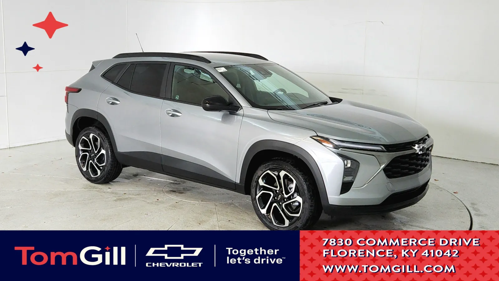 Gray 2025 Chevrolet Trax 2RS for sale in Florence, KY