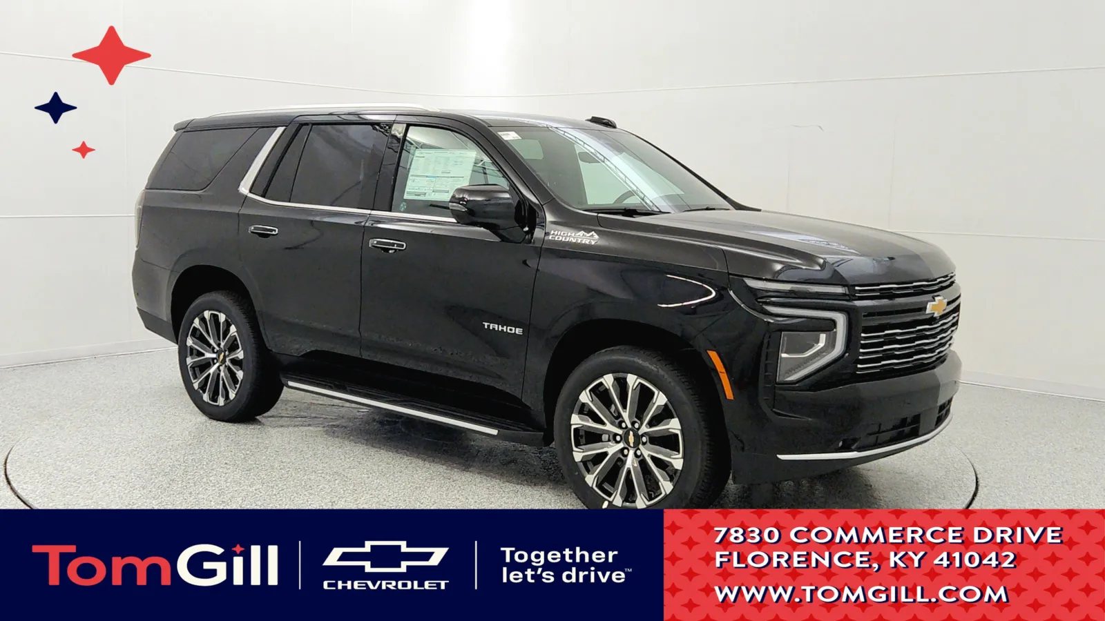 Black 2025 Chevrolet Tahoe High Country for sale in Florence, KY