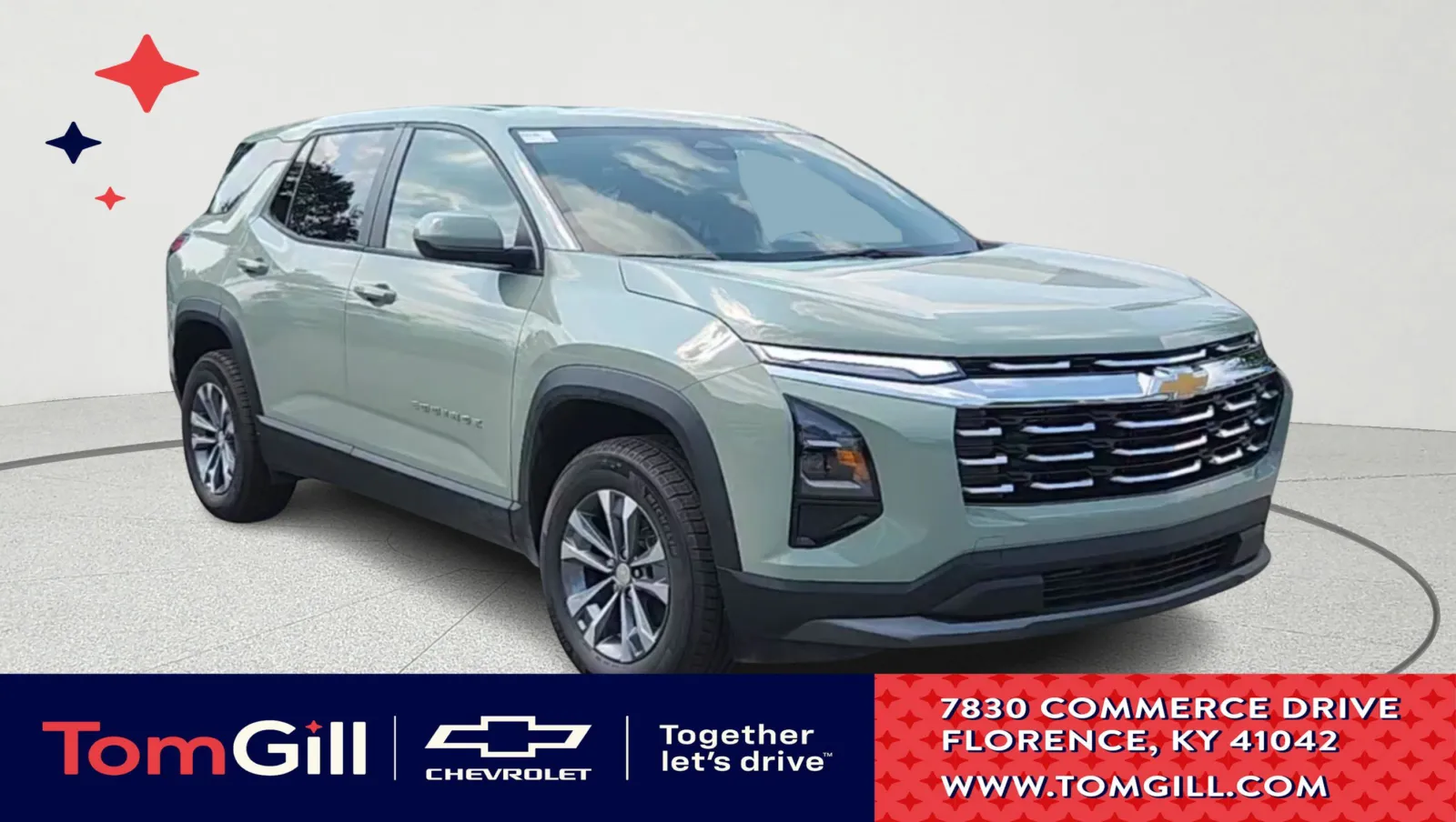 Green 2026 Chevrolet Equinox AWD LT for sale in Florence, KY