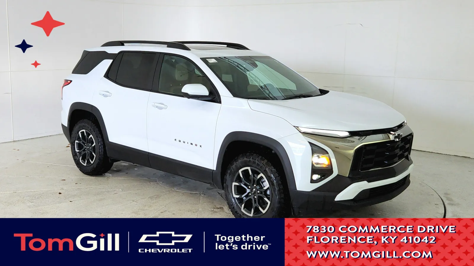 White 2026 Chevrolet Equinox AWD ACTIV for sale in Florence, KY