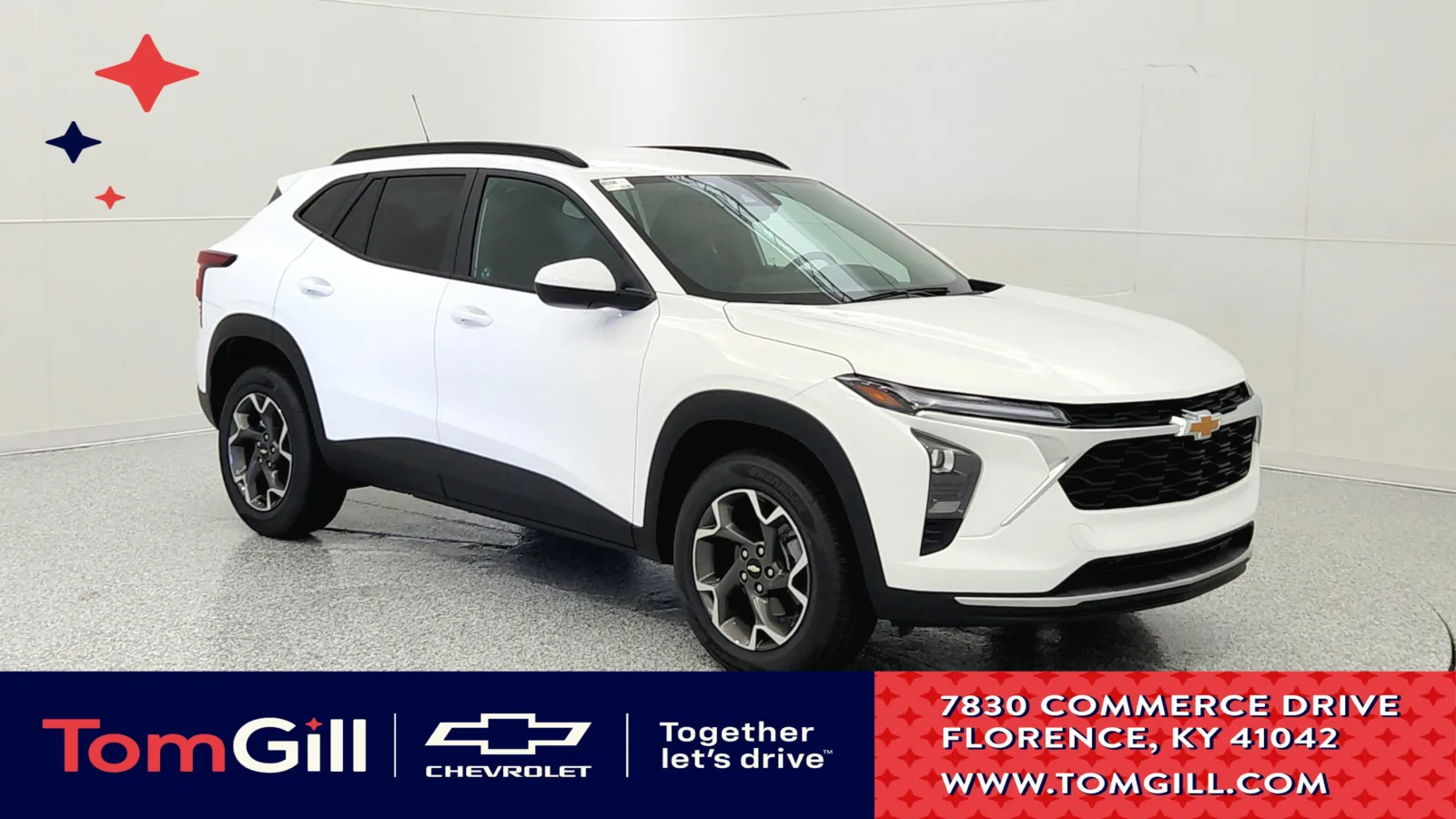 White 2025 Chevrolet Trax LT for sale in Florence, KY