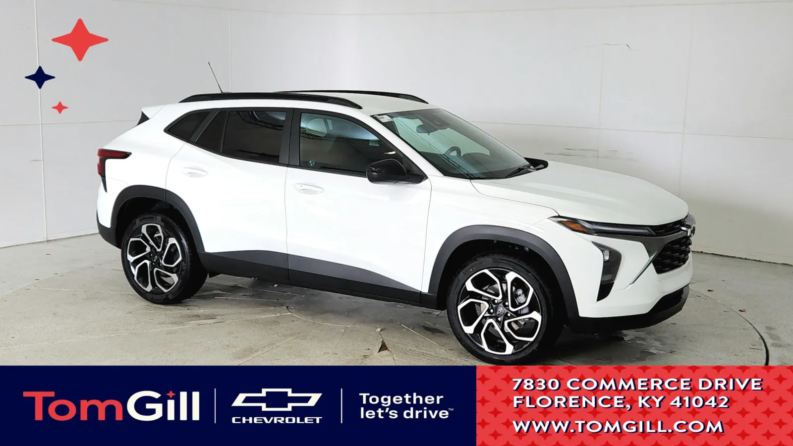 White 2025 Chevrolet Trax 2RS for sale in Florence, KY