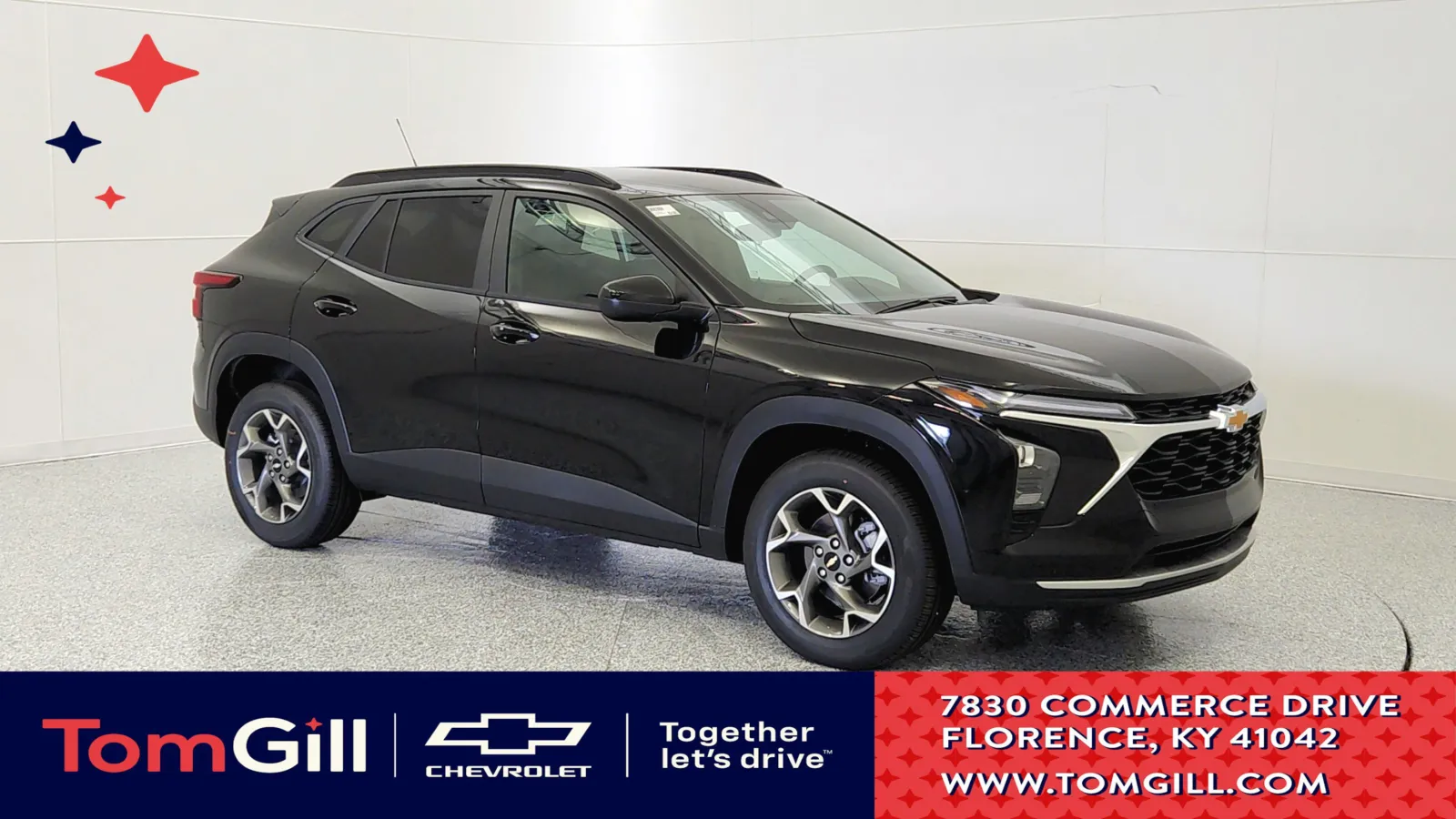 Black 2025 Chevrolet Trax LT for sale in Florence, KY