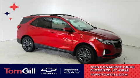 Red 2022 Chevrolet Equinox RS for sale in Florence, KY