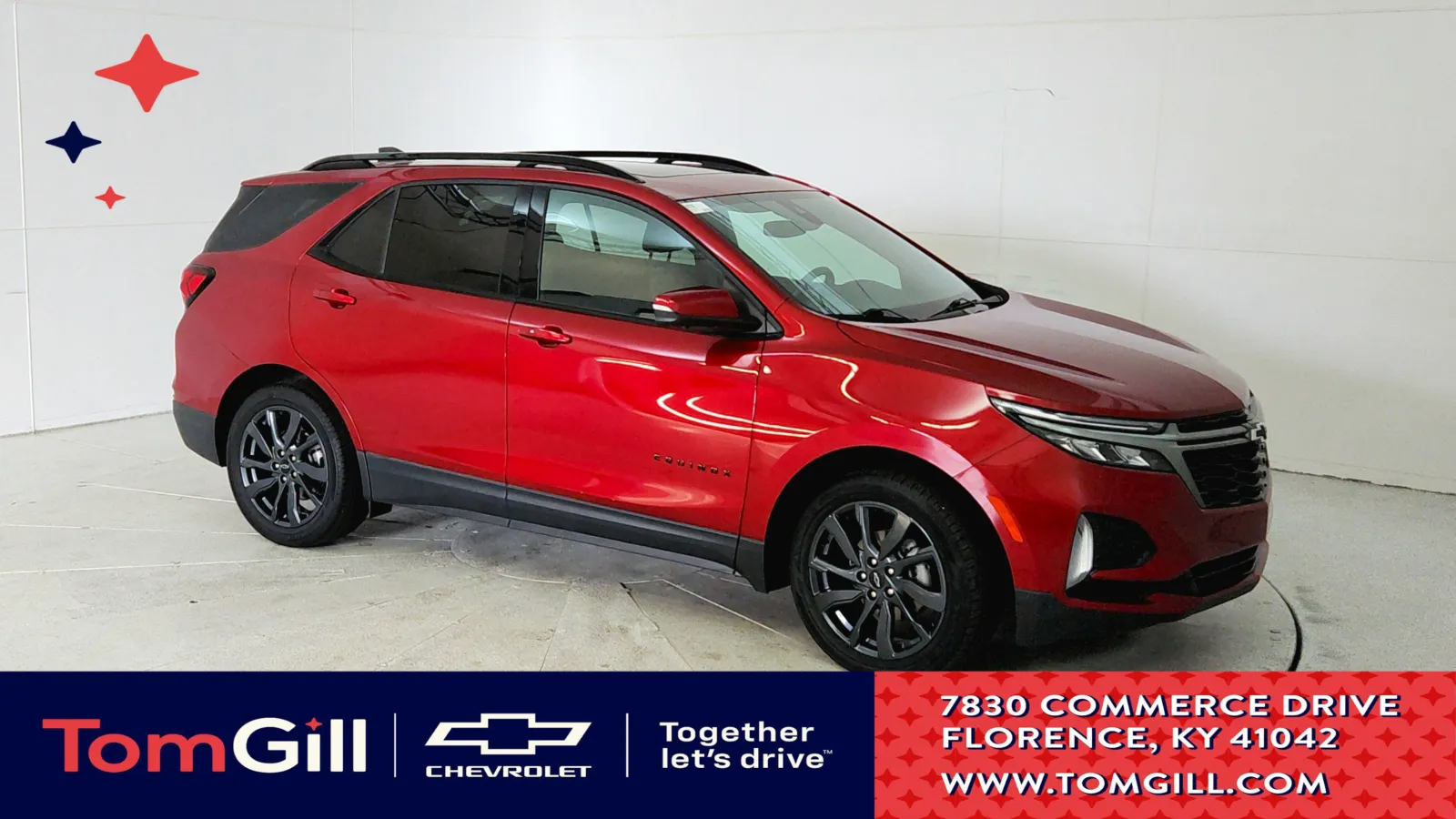 Red 2022 Chevrolet Equinox RS for sale in Florence, KY