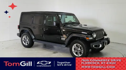 Black 2020 Jeep Wrangler Unlimited Sahara for sale in Florence, KY