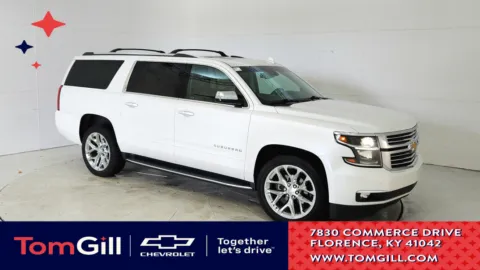 White 2019 Chevrolet Suburban Premier for sale in Florence, KY