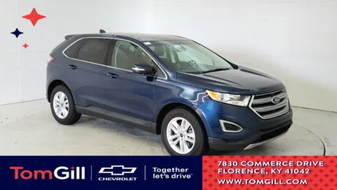Blue 2017 Ford Edge SEL for sale in Florence, KY