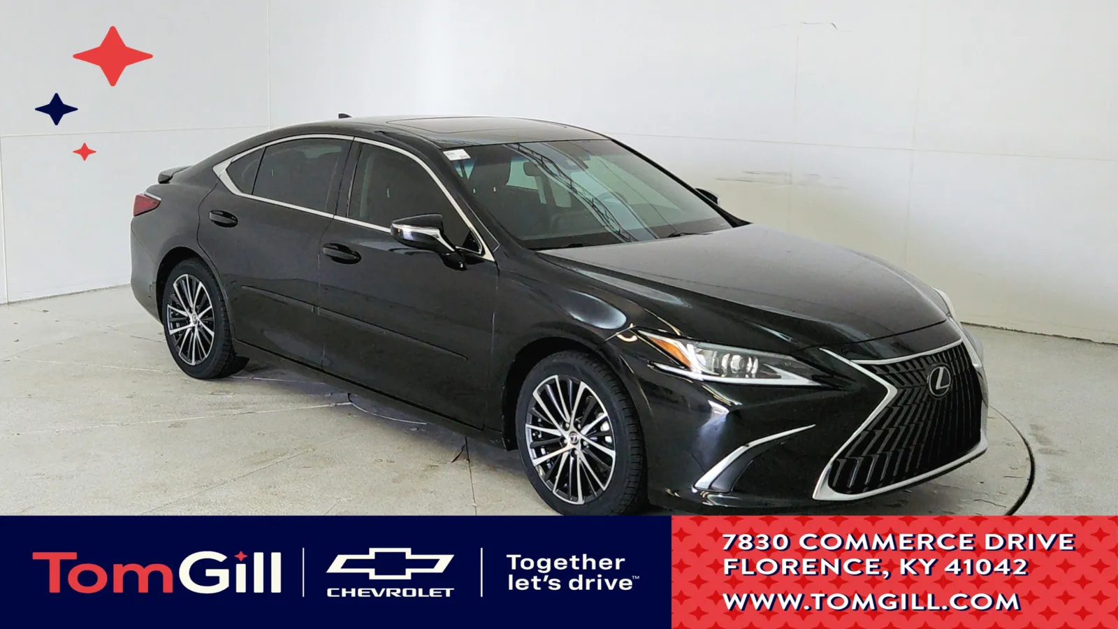 Black 2022 Lexus ES 250 for sale in Florence, KY