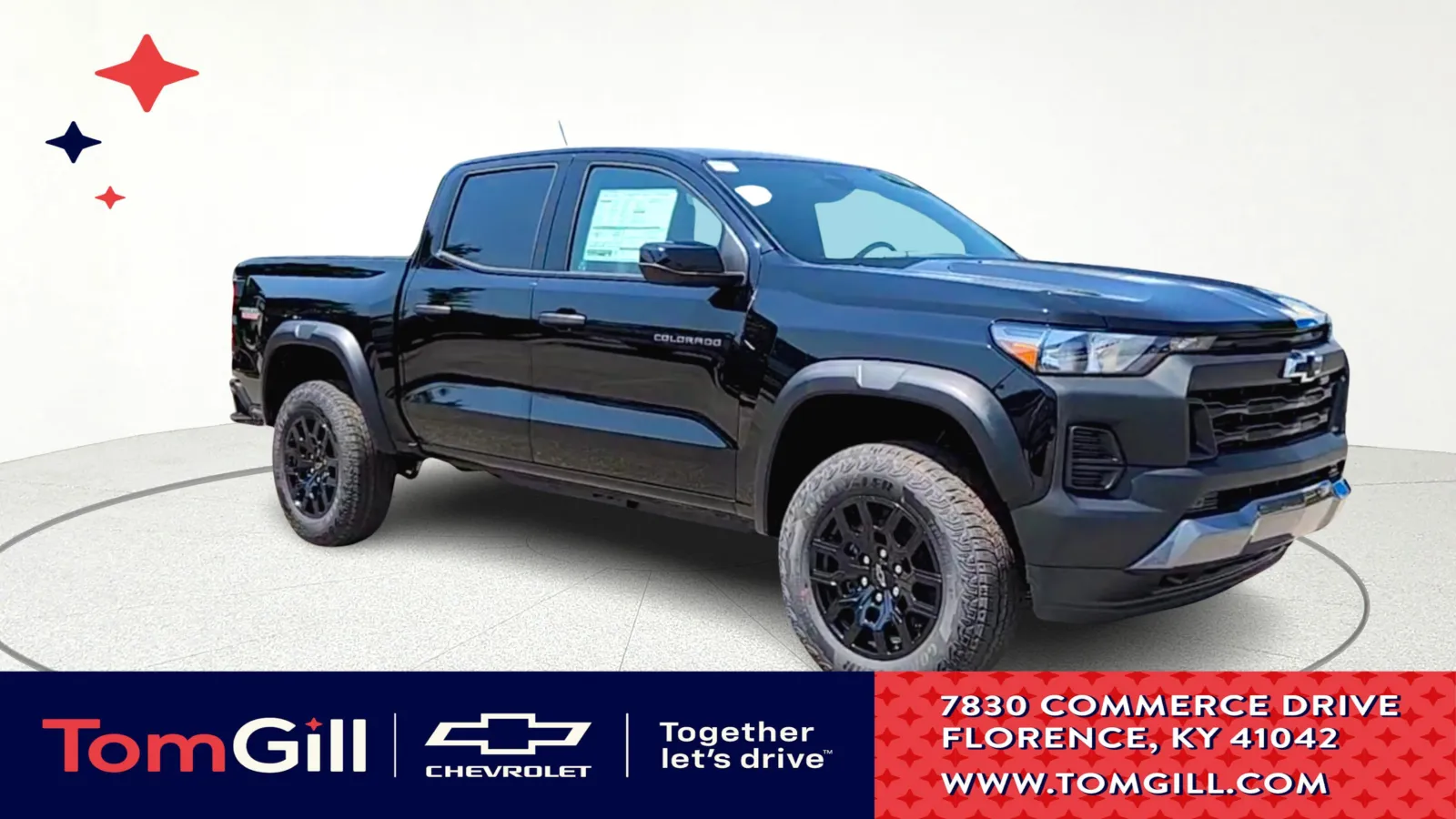 Black 2026 Chevrolet Colorado 4WD Trail Boss for sale in Florence, KY
