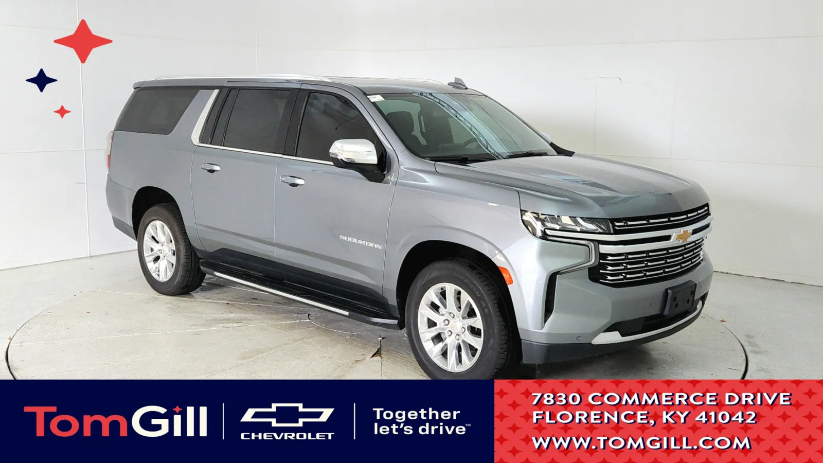Gray 2022 Chevrolet Suburban Premier for sale in Florence, KY