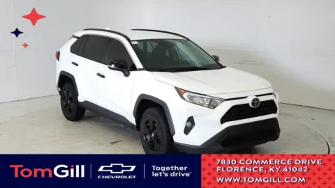 White 2021 Toyota RAV4 XLE for sale in Florence, KY