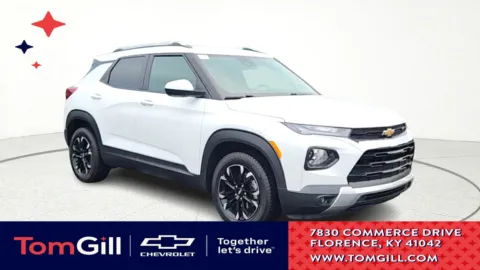 White 2022 Chevrolet Trailblazer LT for sale in Florence, KY