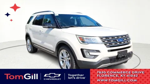 White 2017 Ford Explorer XLT for sale in Florence, KY