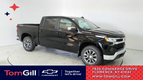 Black 2025 Chevrolet Silverado 1500 LT for sale in Florence, KY
