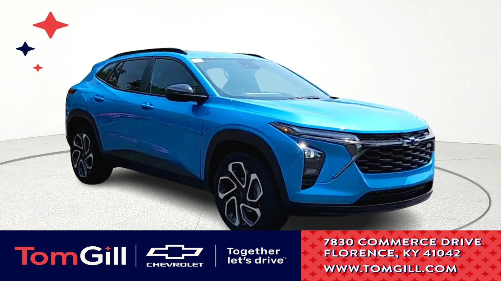 Blue 2025 Chevrolet Trax 2RS for sale in Florence, KY