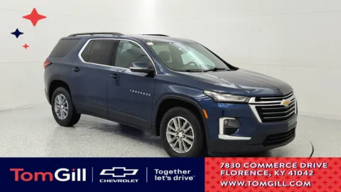 Blue 2023 Chevrolet Traverse LT Cloth for sale in Florence, KY