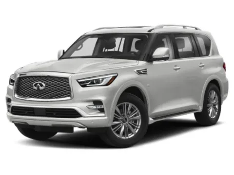White 2019 INFINITI QX80 LUXE for sale in Florence, KY