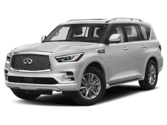 White 2019 INFINITI QX80 LUXE for sale in Florence, KY