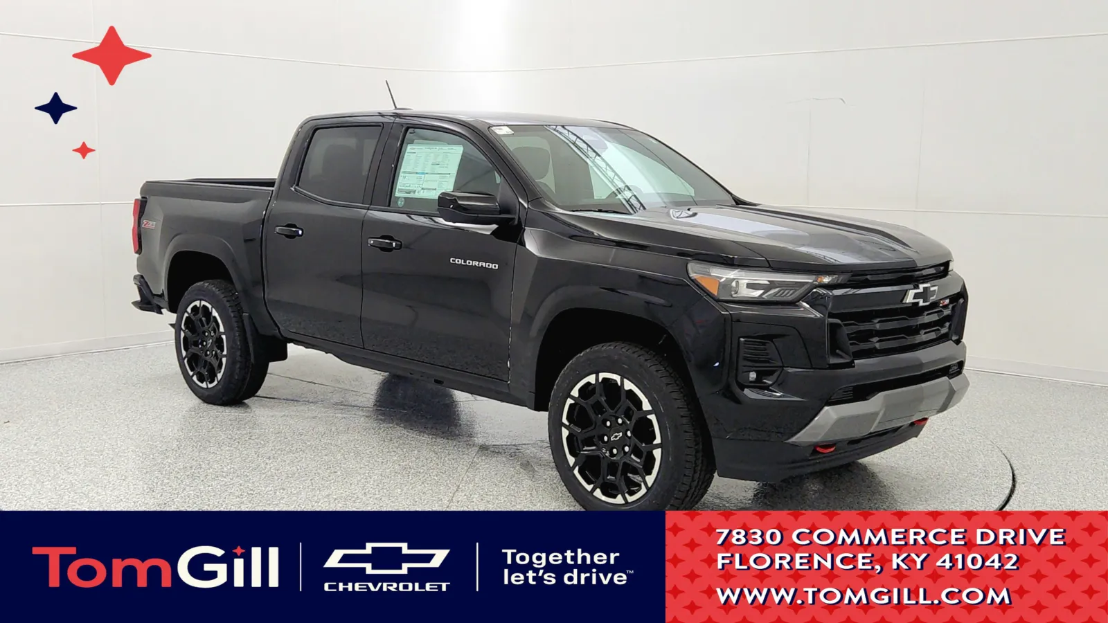 Black 2026 Chevrolet Colorado 4WD Z71 for sale in Florence, KY