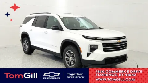 White 2026 Chevrolet Traverse AWD LT for sale in Florence, KY