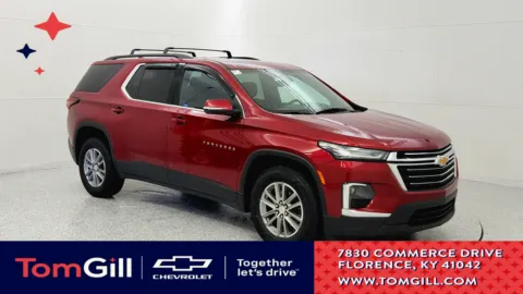 Red 2023 Chevrolet Traverse LT Cloth for sale in Florence, KY