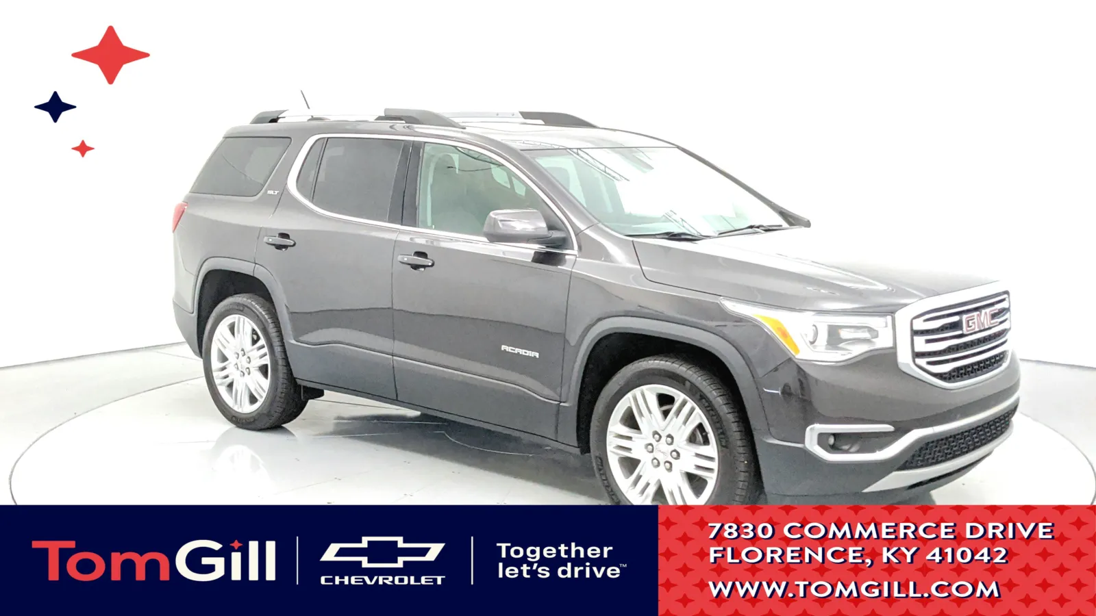 Gray 2017 GMC Acadia SLT for sale in Florence, KY