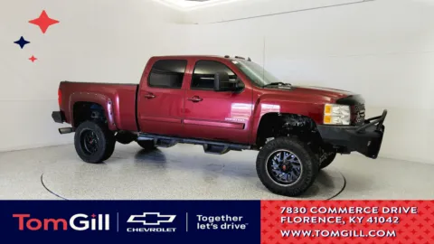 Red 2013 Chevrolet Silverado 2500HD LTZ for sale in Florence, KY