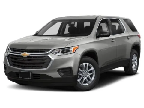 Silver 2021 Chevrolet Traverse LS for sale in Florence, KY