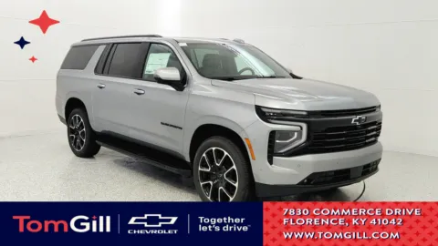 Gray 2025 Chevrolet Suburban RST for sale in Florence, KY