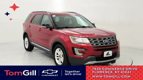 Red 2017 Ford Explorer XLT for sale in Florence, KY