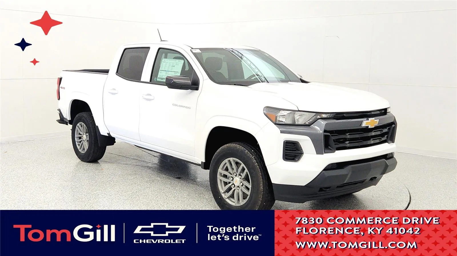 White 2026 Chevrolet Colorado 4WD LT for sale in Florence, KY