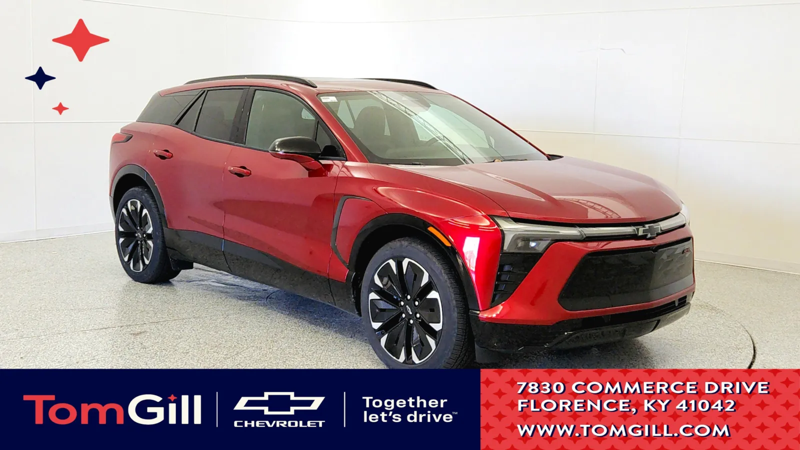 Red 2025 Chevrolet Blazer EV RWD RS for sale in Florence, KY