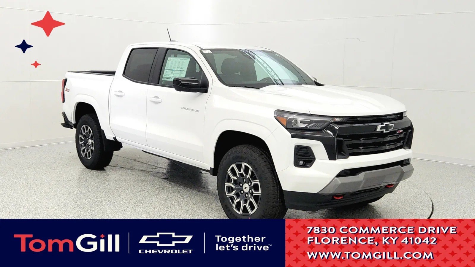 White 2026 Chevrolet Colorado 4WD Z71 for sale in Florence, KY