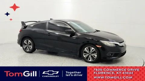 Black 2017 Honda Civic Coupe EX-T for sale in Florence, KY