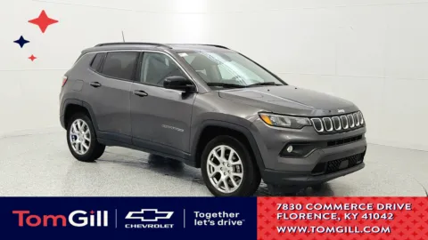 Gray 2022 Jeep Compass Latitude Lux for sale in Florence, KY