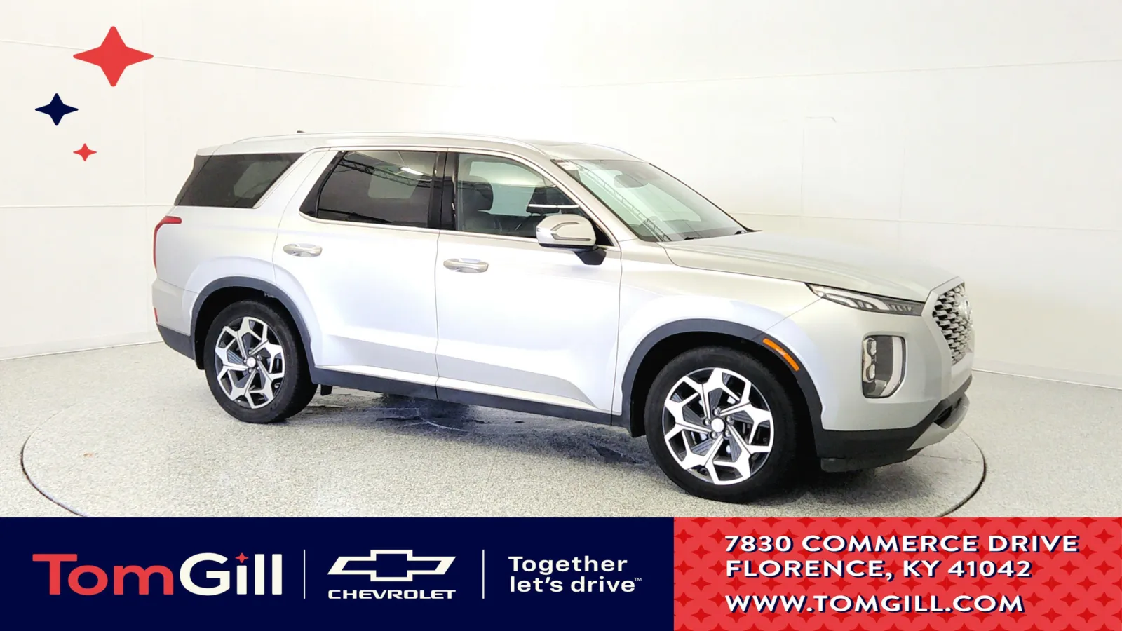 Silver 2022 Hyundai Palisade SEL for sale in Florence, KY